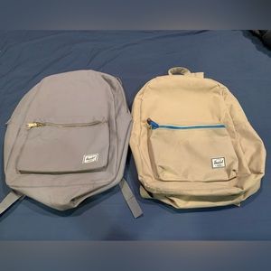 Two (2) Herschel backpacks